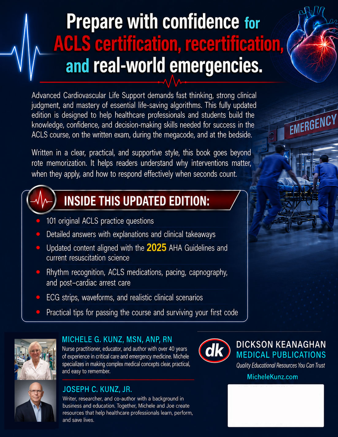 ACLS Certification Exam Q and A with Explanations back cover
