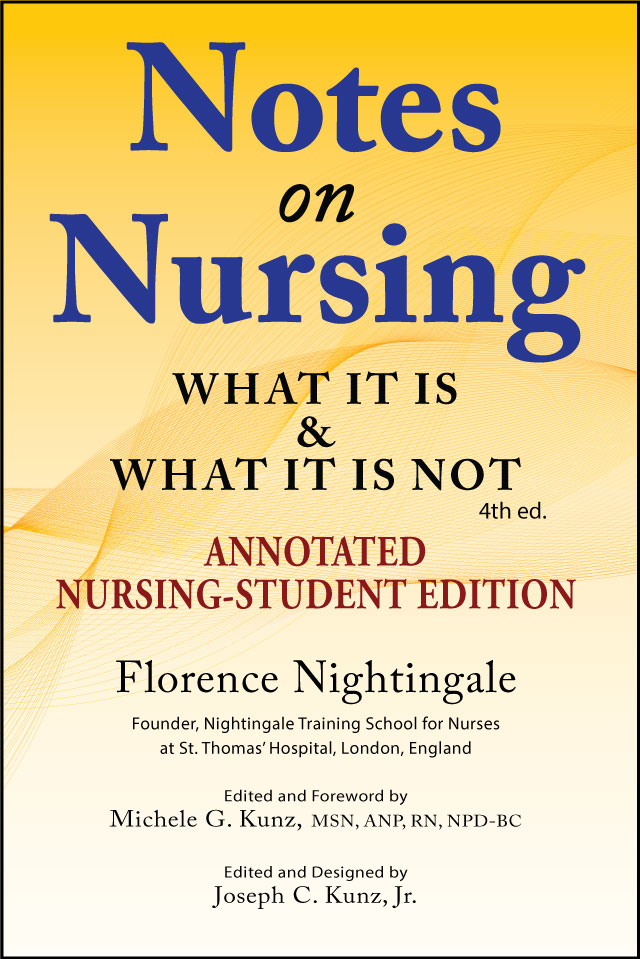 Notes on Nursing: Annotated Nursing-Student Edition cover