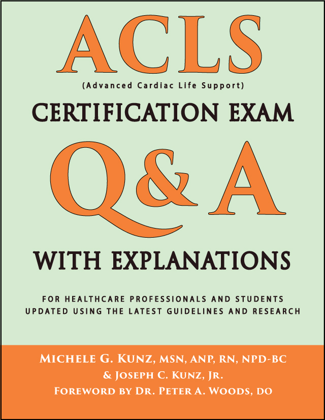 ACLS Certification Exam Q&A With Explanations front cover